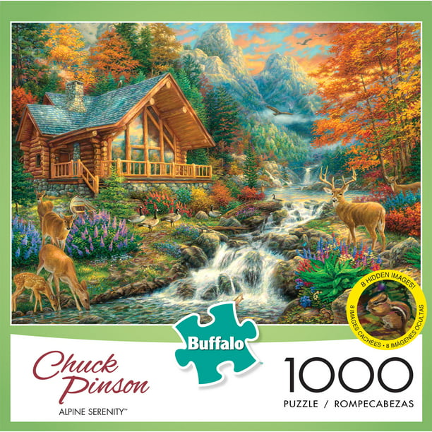 Buffalo Games Chuck Pinson Quiet Cove 1000pcs Jigsaw Puzzle 27" X 20" for sale online